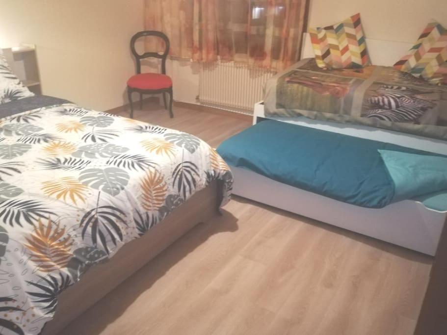 Au Petit Bonheur Apartment Horbourg Bagian luar foto